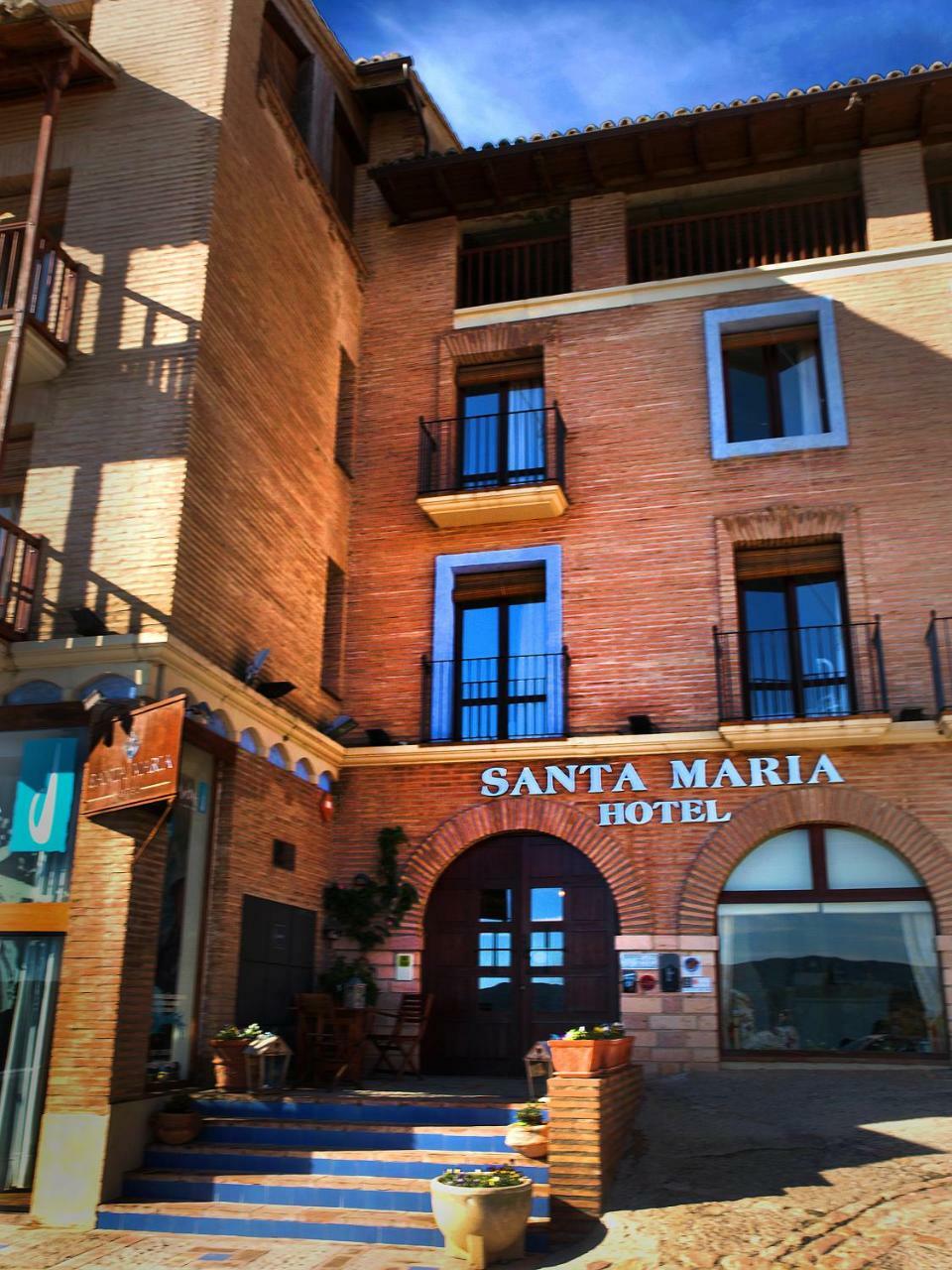 Hotel Santa Maria De Alquézar Eksteriør bilde