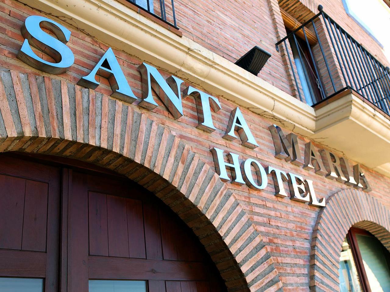 Hotel Santa Maria De Alquézar Eksteriør bilde