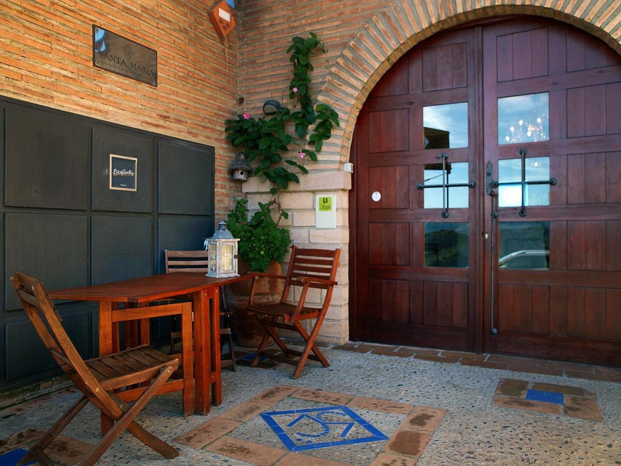 Hotel Santa Maria De Alquézar Eksteriør bilde