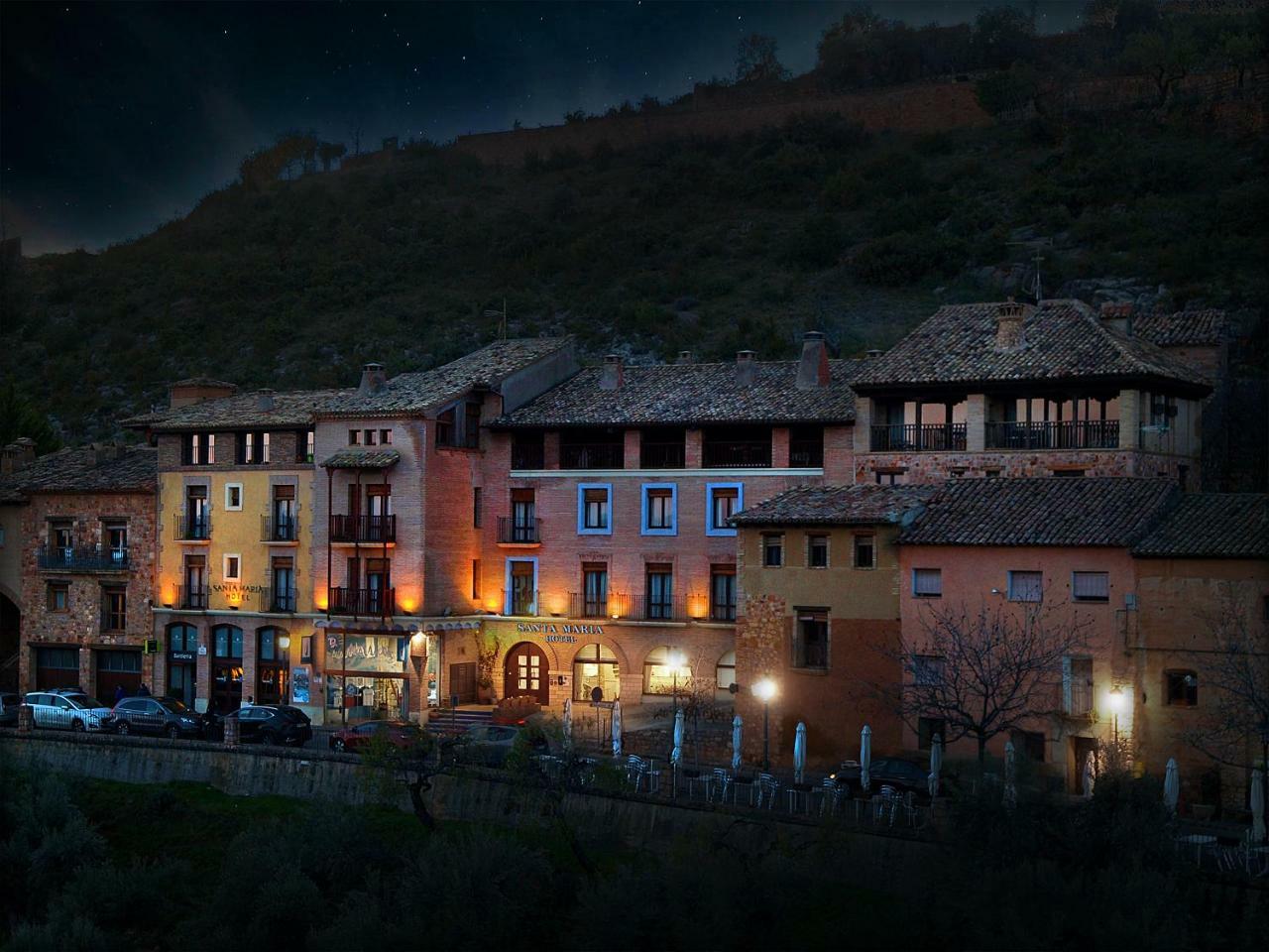 Hotel Santa Maria De Alquézar Eksteriør bilde